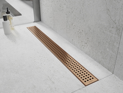 Mexen Flat M08 lineární odtok 70 cm, kartáčovaná měď - 1C25070-15