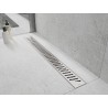 Mexen Flat M09 krycí lišta pro liniový odtok 100 cm, inox - 1028100