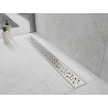 Mexen Flat 360° M12 otočný lineární odtok 90 cm, inox - 1021090-40