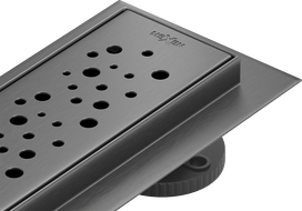 Mexen Flat 360° M12 lineární sprchový žlab otočný 50 cm, gun gray kartáčovaný - 1E21050-40