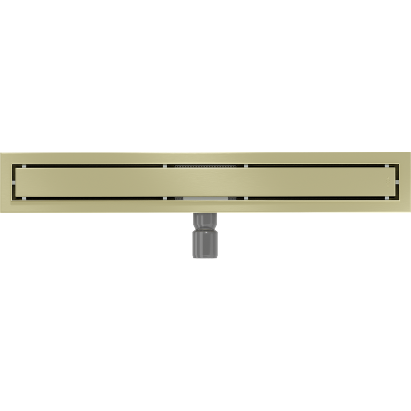 Mexen Flat M13 liniový odtok 2v1 60 cm, zlatý kartáčovaný - 1A10060-15