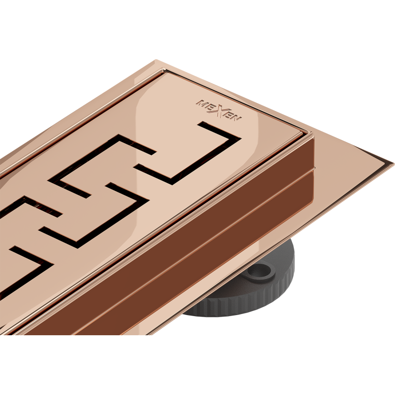 Mexen Flat M15 lineární odtok 70 cm, růžové zlato - 1624070-15