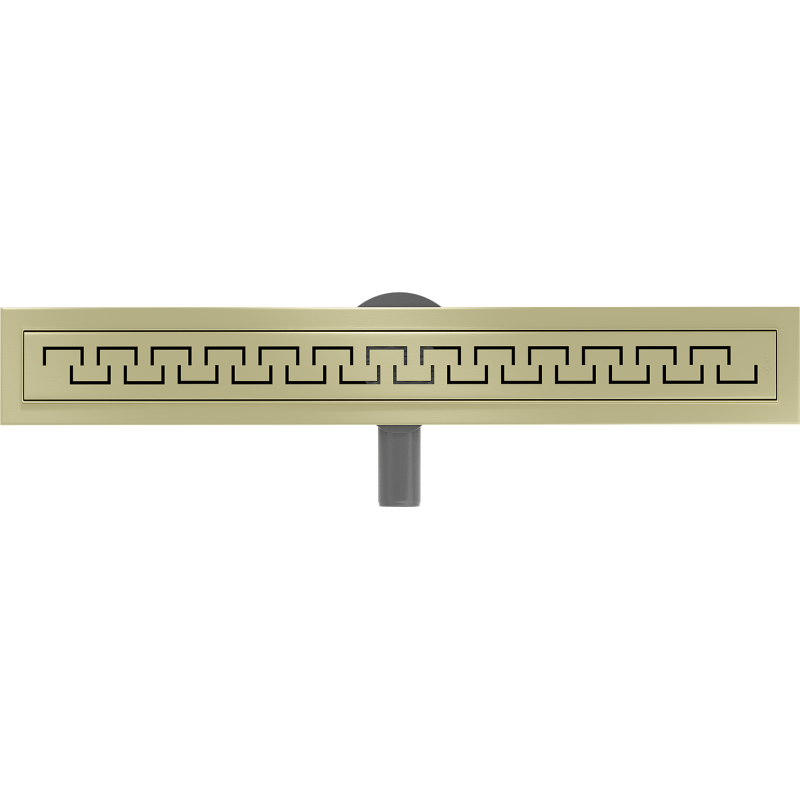 Mexen Flat 360° M15 liniový odtok otočný 70 cm, zlatý kartáčovaný - 1A24070-40