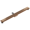 Mexen Flat M15 lineární odtok 90 cm, měď kartáčovaná - 1C24090-15