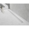 Mexen Flat 360° Slim lineární rotační odtok 100 cm, bílý - 1241100