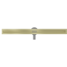 Mexen Flat 360° Slim otočný lineární odtok 80 cm, zlato kartáčované - 1A41080