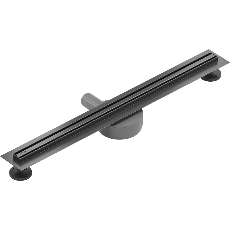 Mexen Flat 360° Slim otočný liniový odtok 50 cm, gun gray kartáčovaný - 1E41050