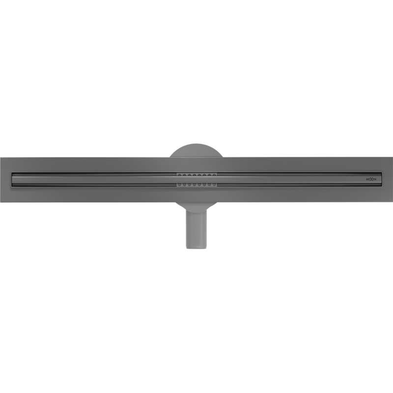 Mexen Flat 360° Slim rotační lineární odtok 60 cm, gun gray kartáčovaný - 1E41060