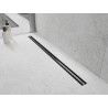 Mexen Flat 360° Slim otočný lineární odtok 150 cm, kartáčovaná střelně šedá - 1E41150