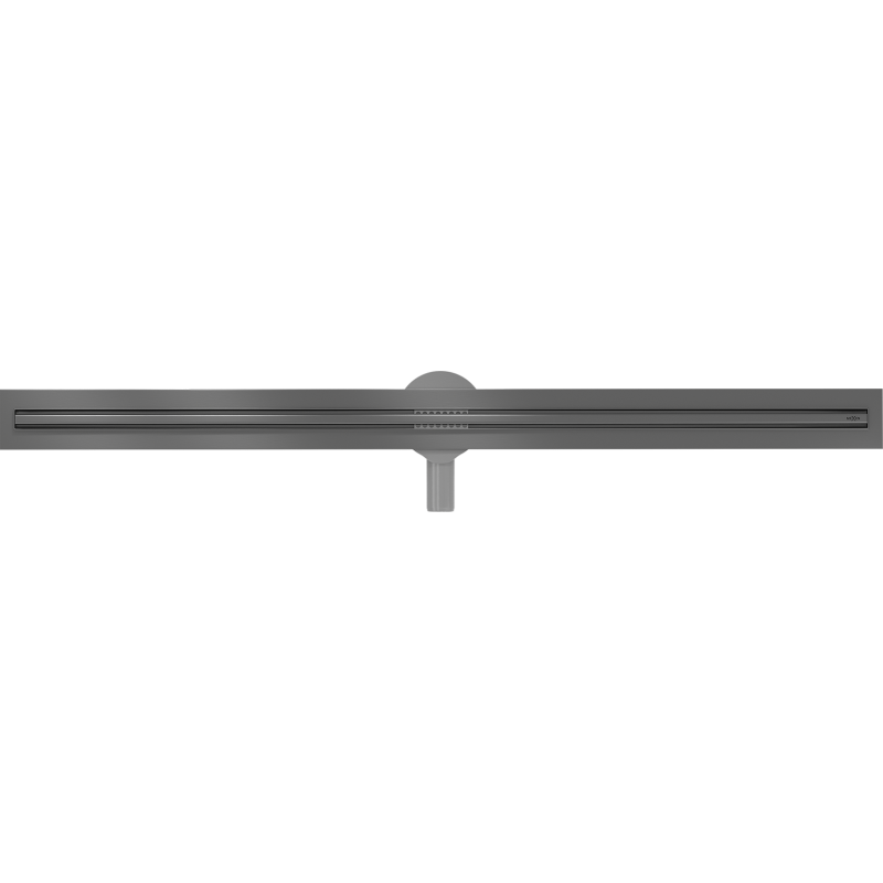Mexen Flat 360° Slim otočný lineární odtok 150 cm, kartáčovaná střelně šedá - 1E41150