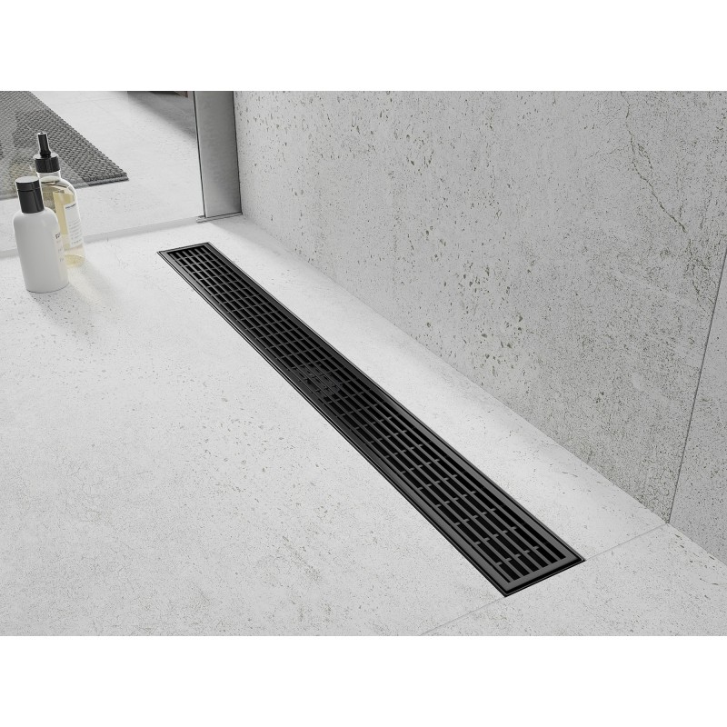 Mexen Flat M33 liniový odtok 60 cm, černý - 1733060-15