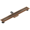 Mexen Flat M33 lineární odtok 70 cm, kartáčovaná měď - 1C33070-15