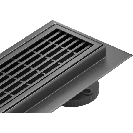 Mexen Flat M33 Liniový odtok 60 cm, kartáčovaná gun šedá - 1E33060-15