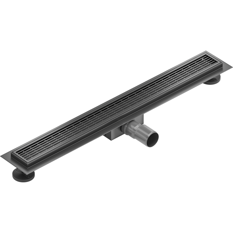 Mexen Flat M33 Liniový odtok 60 cm, kartáčovaná gun šedá - 1E33060-15