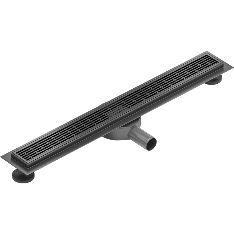 Mexen Flat 360° M33 otočný lineární odtok 60 cm, gun gray kartáčovaný - 1E33060-40