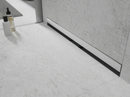 Mexen Flat Wall nástěnný liniový odtok 2v1 80 cm, inox - 1030080