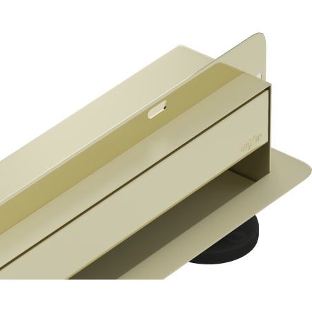 Mexen Flat Wall nástěnný lineární odtok 2v1 50 cm, zlatý - 1530050