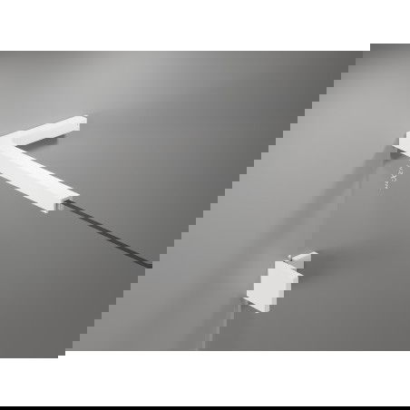 Mexen sada L úhelníků pro sprchové dveře a stěny 6-8 mm, bílá - 830-12-20