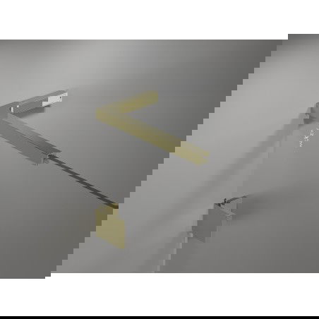 Mexen sada L stabilizátorů pro sprchové dveře a stěny 6-8 mm, zlatá - 830-12-50