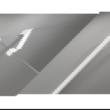 Mexen šikmá podpěra pro dveře a sprchové stěny 6-8 mm, bílá - 830-09-20