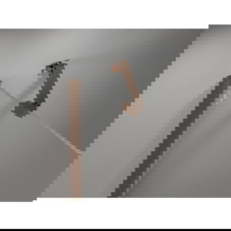 Mexen šikmý držák pro dveře a sprchové stěny 6-8 mm, růžové zlato - 830-09-60