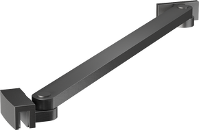 Mexen šikmý držák pro dveře a sprchové stěny 6-8 mm, gun gray kartáčovaný - 830-09-66