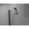 Mexen Uni-S šikmá vzpěra pro dveře a sprchové zástěny 6–8 mm, gun metal - 830-09-95