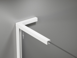 Mexen sada úhlových stabilizátorů L pro sprchové stěny 10 mm, bílá - 800-07-20