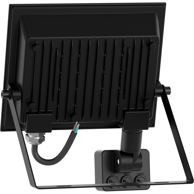 Mexen Luxpro LED reflektor s pohybovým senzorem, 30W, studená - 6500K, 2700 lm, černý - L235-030-65-70