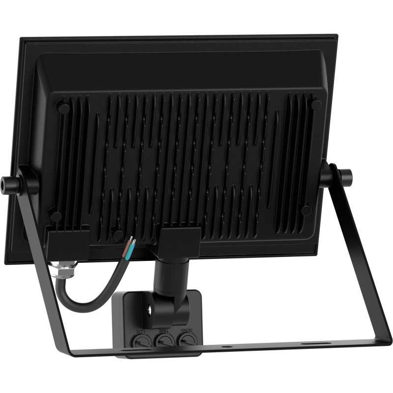 Mexen Luxpro LED reflektor s pohybovým senzorem, 50W, Neutrální - 4000K, 4500 lm, černý - L235-050-40-70