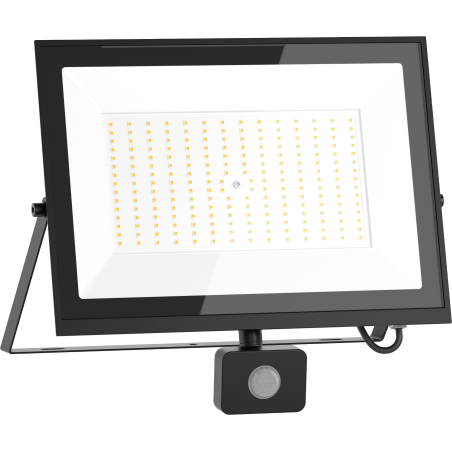 Mexen Luxpro LED reflektor s pohybovým senzorem, 150W, Studená - 6500K, 13500 lm, černý - L235-150-65-70