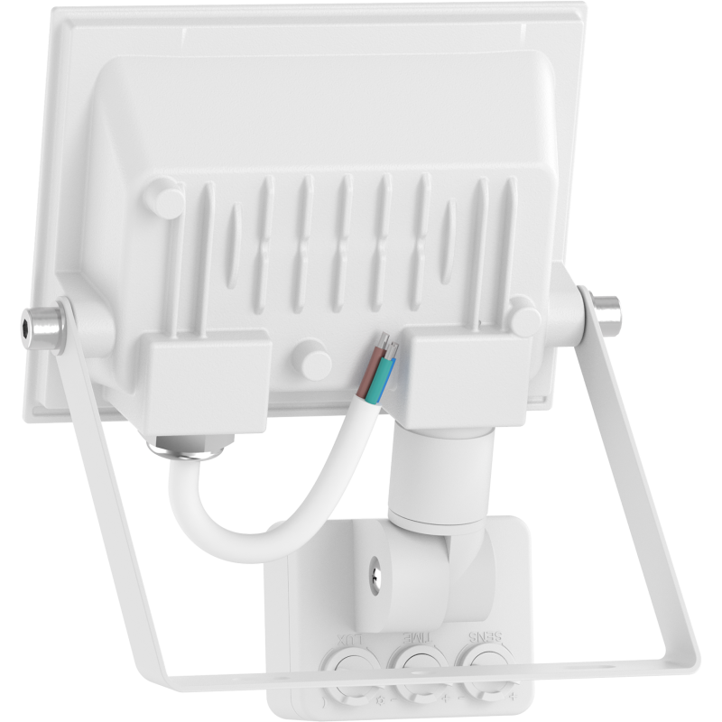 Mexen Luxpro+ LED reflektor s pohybovým čidlem, 10W, Neutrální - 4000K, 1100 lm, bílý - L236-010-40-20