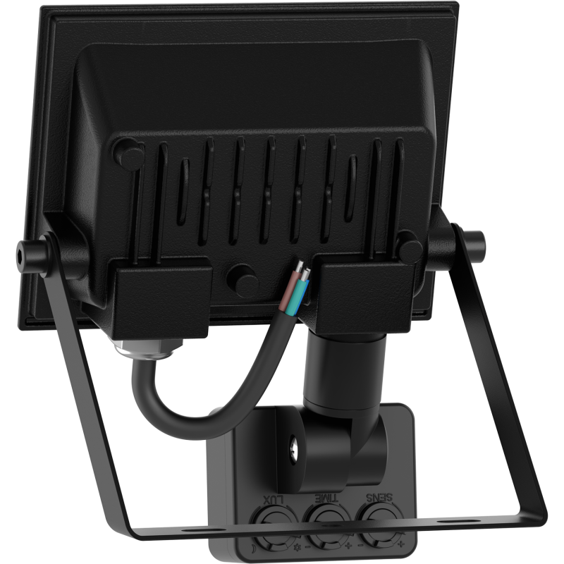 Mexen Luxpro+ LED reflektor s pohybovým senzorem, 10W, Neutrální - 4000K, 1100 lm, černý - L236-010-40-70