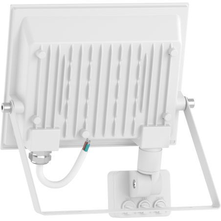 Mexen Luxpro+ LED reflektor s pohybovým senzorem, 30W, Studená - 6500K, 3300 lm, bílá - L236-030-65-20