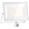 Mexen Luxpro+ LED reflektor s pohybovým senzorem, 100W, Neutrální - 4000K, 11000 lm, bílý - L236-100-40-20