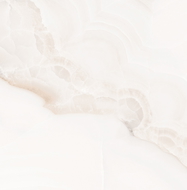 Mexen Onyx Bílý glazovaný rektifikovaný G1, podlahová a stěnová dlaždice 60 x 60 cm, lesk - TL106-060-060-01