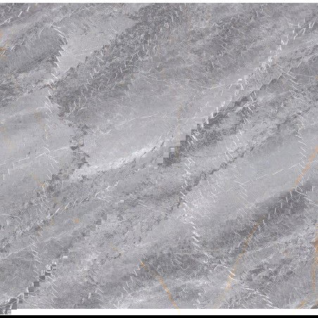 Mexen Eternity Šedý glazovaný rektifikovaný gres G1, dlaždice podlahová a stěnná 60 x 60 cm, lesk - TL112-060-060-01