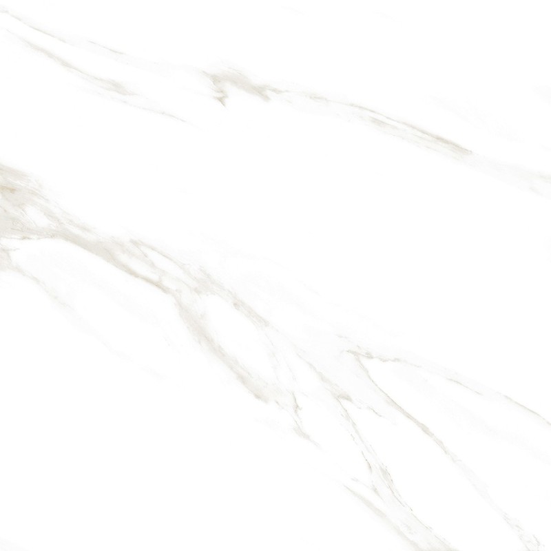 Mexen Bliss Bílý glazovaný rektifikovaný gres G1, podlahovo-stěnová dlaždice 60 x 60 cm, lesk - TL149-060-060-00