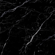 Mexen Simba Černá glazovaná rektifikovaná gresová dlaždice G1, podlahovo-stěnná 60 x 60 cm, vysoký lesk