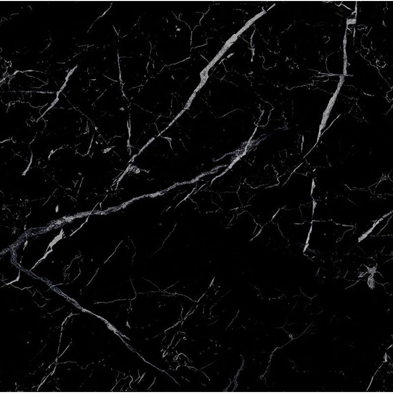 Mexen Simba Černá glazovaná rektifikovaná gresová dlaždice G1, podlahovo-stěnná 60 x 60 cm, vysoký lesk