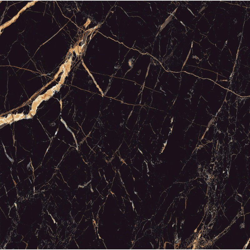 Mexen Python Zlatý glazovaný rektifikovaný gres G1, podlahová a stěnová dlaždice 60 x 60 cm, vysoký lesk