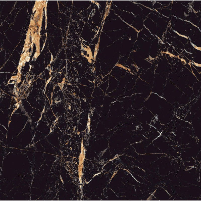 Mexen Python Zlatý glazovaný rektifikovaný gres G1, podlahová a stěnová dlaždice 60 x 60 cm, vysoký lesk