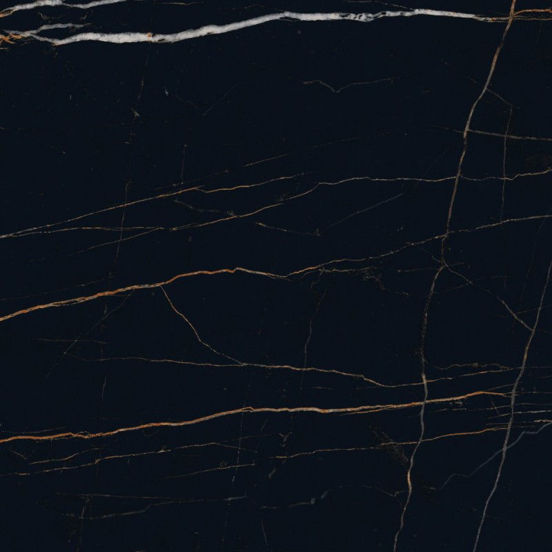 Mexen Flamingo Černá glazovaná rektifikovaná dlaždice G1, podlahová a stěnová 60 x 60 cm, vysoký lesk