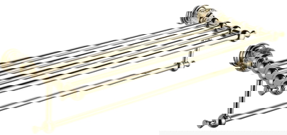 Mexen Estela polička na ručník, zlatá - 7011520-50