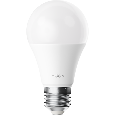 Mexen Nova 3x LED žárovka E27, A60, 5W, Teplá - 3000K, 525 lm - L100-E27-0530-01x03
