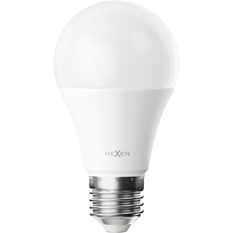 Mexen Nova 3x LED žárovka E27, A60, 6W, Neutrální - 4000K, 630 lm - L100-E27-0640-01x03