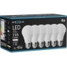 Mexen Nova 6x LED žárovka E27, A60, 7W, Neutrální - 4000K, 735 lm - L100-E27-0740-01x06