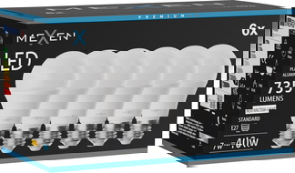 Mexen Nova 6x LED žárovka E27, A60, 7W, Neutrální - 4000K, 735 lm - L100-E27-0740-01x06