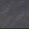 Mexen Kamen 2.0 Antracitová terasa 60 x 60 x 2 cm, glazovaná rektifikovaná G1, matná - TL901-060-060-04