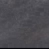 Mexen Kamen 2.0 Antracitová terasa 60 x 60 x 2 cm, glazovaná rektifikovaná G1, matná - TL901-060-060-04